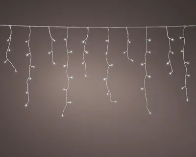 Produktbild von Anschließbare Eiszapfen LED - kaltweißes Licht - 7.35M - 250 Lichter - Erweiterungsset