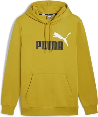 Immagine prodotto di Puma Ess+ 2 Col Felpa con cappuccio con logo grande Yellow,Golden S Uomo Yellow,Golden S
