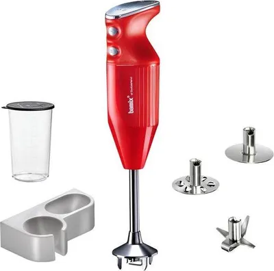 Zdjęcie produktu dla Bamix Mono, Blender immersyjny, 1,8 m, 200 W, Czerwony