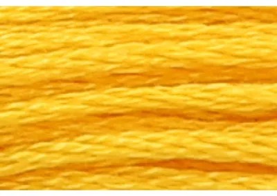 Productafbeelding van Anchor Sticktwist 8m, zonnig geel, katoen, kleur 298, 6-draads