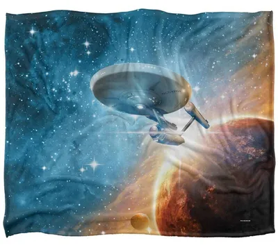 Produktbild von Star Trek Decke  Enterprise multicolor Standard