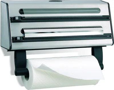 Produktbild von EMSA Schneidabroller Contura 3fach 41x28x11cm Edelstahl