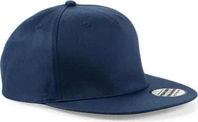Produktbild von Beechfield B610 | 5-Panel Snapback Rapper Cap / Kappe / Mütze / Hut - Farbe: French Navy - Größe: One Size