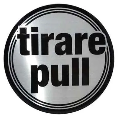 Image de ÉTIQUETTE RONDE « TIRARE » Ø 10 cm