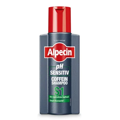 Obrázok produktu pre Alpecin Ph Sensitive Shampoo S1, 250 ml, Šampón, Unisex, Strata vlasov, Všetky farby, Ochrana