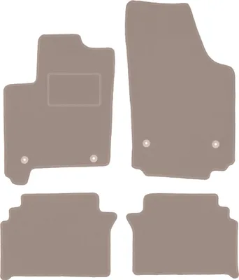 Produktbild von Velours-Autoteppiche für: Opel Meriva A Minivan (2002-2010) Beige