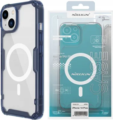 Produktbild von Nillkin Fall Fall mit Magsafe für Iphone 15 Plus blau