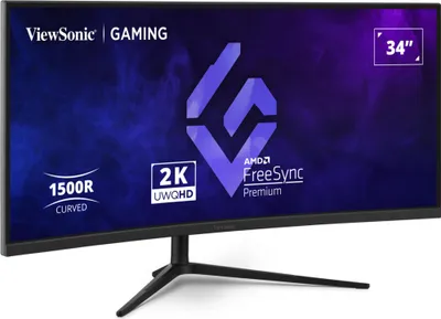 Produktbild von ViewSonic VX3418C-2K, Gaming-Monitor, (UWQHD, VA, Curved, Free Sync