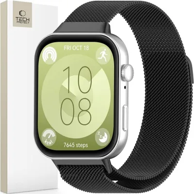 Immagine prodotto di Tech-Protect watch strap MilaneseBandHuawei Watch Fit 3, black