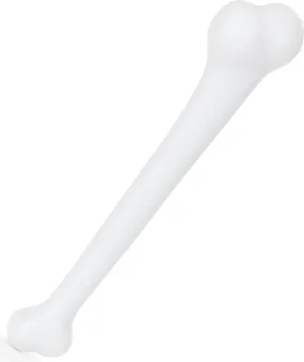 Produktbild von Knochen Kostüm-Accessoire weiss - Einheitsgröße
