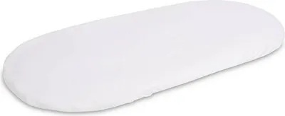 Obrázek produktu pro Prostěradlo do kolébky JERSEY BÍLÉ 90x40 cm