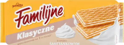 Zdjęcie produktu dla Familijne Wafle o smaku śmietankowym 180 g