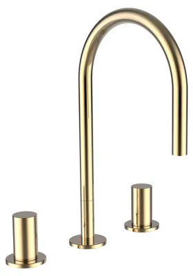 Immagine prodotto di LAUFEN Kartell Mitigeur de lavabo 3 trous, bec pivotant, sans vidage, saillie 166 mm, H3123330012201, H3123330012201