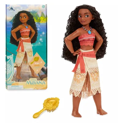 Produktbild von Offizielle Disney Moana Classic Puppe mit Pinsel