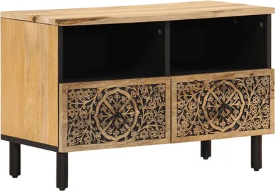 Zdjęcie produktu dla vidaXL Szafka pod TV 70x33x46 cm lite drewno mango