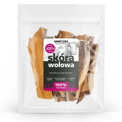 Zdjęcie produktu dla Przysmak dla psa UNISZKI Skóra wołowa 100g