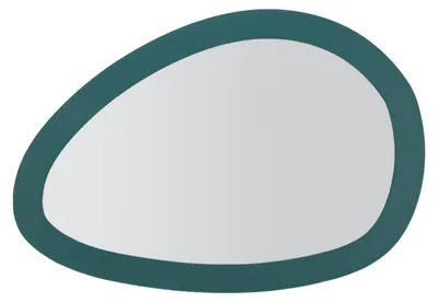 Image de Mauro Ferretti, miroir mural SATURNO, couleur cuivrée, 71 x 1,5 x 48 cm