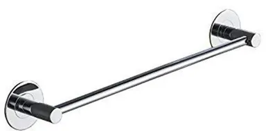 Produktbild von Unyqoos® selbstklebende Handtuchstange von 40 cm für Bad und Küche ohne Bohren, Edelstahl, Chrom