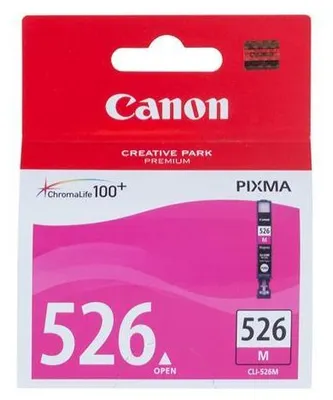 Produktbild von Canon CLI-526 M, Magenta, Tinte auf Pigmentbasis, 1 Stück(e)