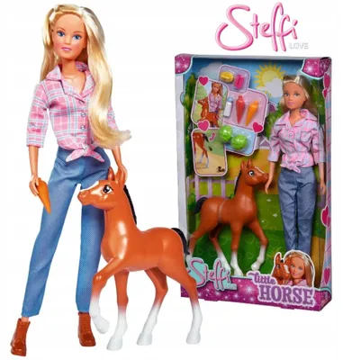 Produktbild von Simba Steffi Love Puppe mit Pony Reiterin Spielzeug