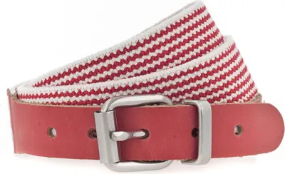 Produktbild von Vanzetti Gürtel 20mm Stretch-Strapbelt W65 Red - White rot mehrfarbig