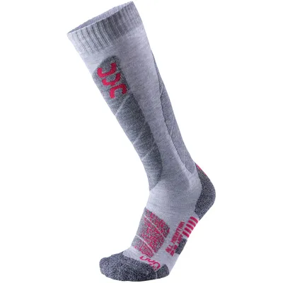 Immagine prodotto di UYN LADY SKI ALL MOUNTAIN CALZE Grigio chiaro Mel/Corallo Grigio chiaro Mel/Corallo 35-36