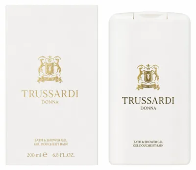 Produktbild von Trussardi Donna, Duschgel, 200 ml, Erwachsene, Frauen, Körper, Jeder Hauttyp, KI-generiertes Bild