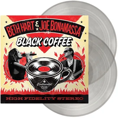 Produktbild von Beth Hart & Joe Bonamassa - Black Coffee (Reissue) (Transparent Coloured) (180 g) (2 LP)
