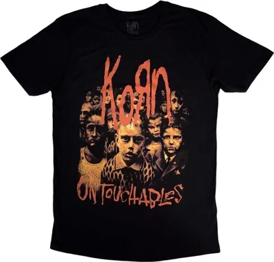 Produktbild von Korn Untouchable Black L T-Shirt