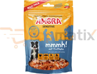Produktbild von Amora Dog Hundesnack Sensitive Truthahn 350 g - 7x350000g