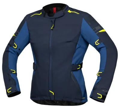Imagen del producto de Chaqueta textil para motocicleta IXS Lane-ST+, para mujer, color azul, talla XL