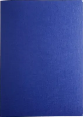 Produktbild von Exacompta 5x Bewerbungsmappe Karton Leinenoptik 2 Klemmschienen A4 Blau 49202B