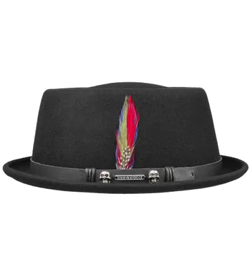 Produktbild von Stetson Woolfelt Pork Pie schwarz, Größe M