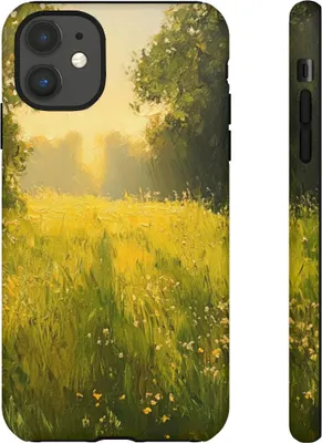 Produktbild von Sonnenbeschienene Blumenwiese – Hülle Kompatibel mit iPhone 11