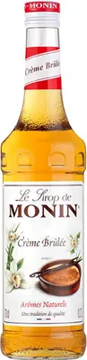 Produktbild von Monin Creme Brulee Sirup für heiße und kalte Spezialitäten 700ml