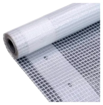 Produktbild von Leinenplane, 260 g/m², 3 x 5 m, weiß, wasserdichte Plane für Außenbereiche, Camping, regenfest
