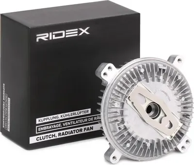 Produktbild von RIDEX 509C0044 Lüfterkupplung Thermisch Ø165mm passend für MERCEDES-BENZ E-Klasse Limousine (W210) Wasserkühler Kühlsystem