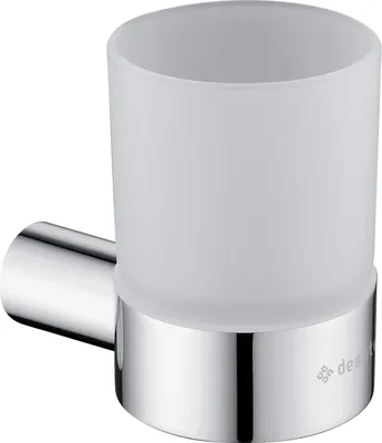 Image de Design Gobelet mural rond, chrome