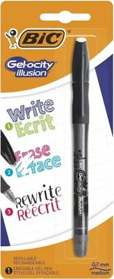 Produktbild von Gel-ocity Illusion löschbaren Stift BIC 3 Farben Blister
