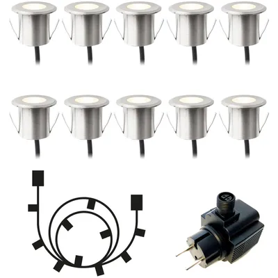 Productafbeelding van Dexter Decklight, zilveren starterpakket, 10 stuks