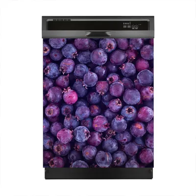 Produktbild von Aufkleber sticker 60x70 cm Dekorative folie Spülmaschine - Schattenbeere Obst