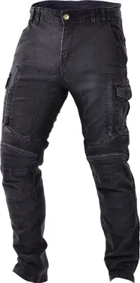 Produktbild von Trilobite Acid Scrambler Doublelayer Motorrad Jeans, schwarz, 40/32