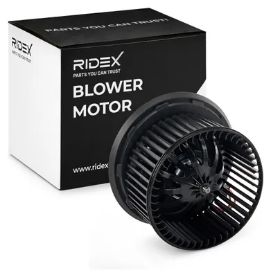 Produktbild von RIDEX 2669I0223 Gebläsemotor Innenraumgebläse für VW TIGUAN (5N) Fox Schrägheck (5Z1, 5Z3, 5Z4) für RENAULT TWINGO I (C06) CLIO I (B/C57, 5/357)