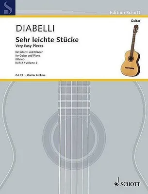 Produktbild von Sehr leichte Stücke Band 2für Gitarre und Klavier