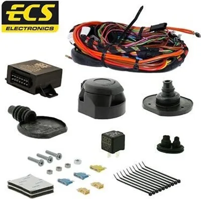 Produktbild von ECS AU054D1 Elektrosatz Anhängerkupplung E-Satz für AUDI A4 Avant (8K5, B8) Anhängevorrichtung
