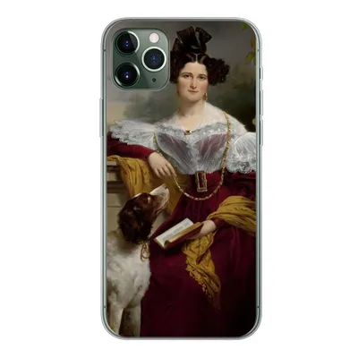 Produktbild von MuchoWow® Handyhülle Schutzhülle Hülle für iPhone 11 Pro Max Porträt von Alida Christina Assink - Gemälde von Jan Adam Kruseman Silikon Softcase Handy Hülle - Schutz