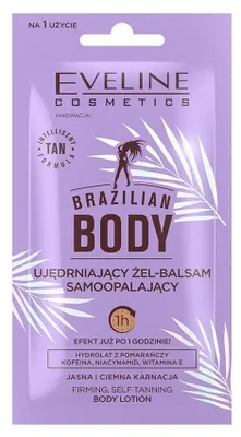 Image de Eveline Cosmetics Brazilian Body – autobronzant, hydratant – Pack de 10