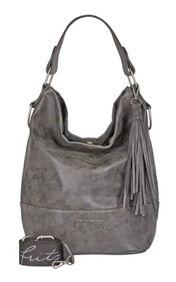 Produktbild von Fritzi aus Preußen Schultertasche Vintage Fritzi51 Hobo Bag Black Idol schwarz