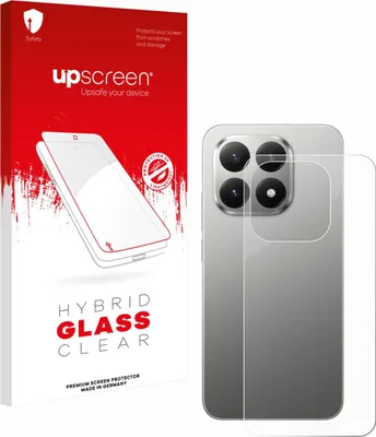 Produktbild von upscreen Schutzglas für Xiaomi 15T (Rückseite) Schutzfolie Panzer Folie Glas Display Schutz klar