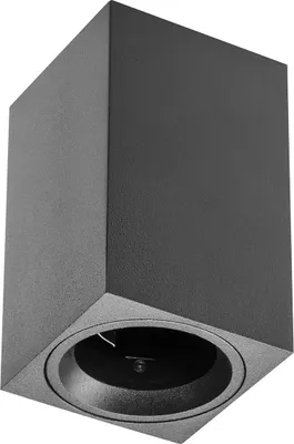Produktbild von GTV SENSA Aufbauspot, Aufbaustrahler, Deckenstrahler, Aufputz Lampe, SPOT, Deckenleuchte, MR16 Leuchtmittel, Schwenkbar, Schwarz